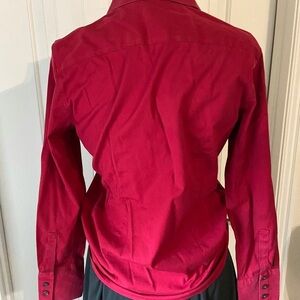 Eddie Bauer dressshirt in burgundy